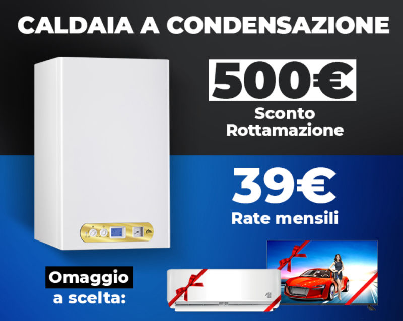 Offerta caldaia a condensazione Ariel Energia